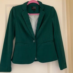 Emerald green blazer